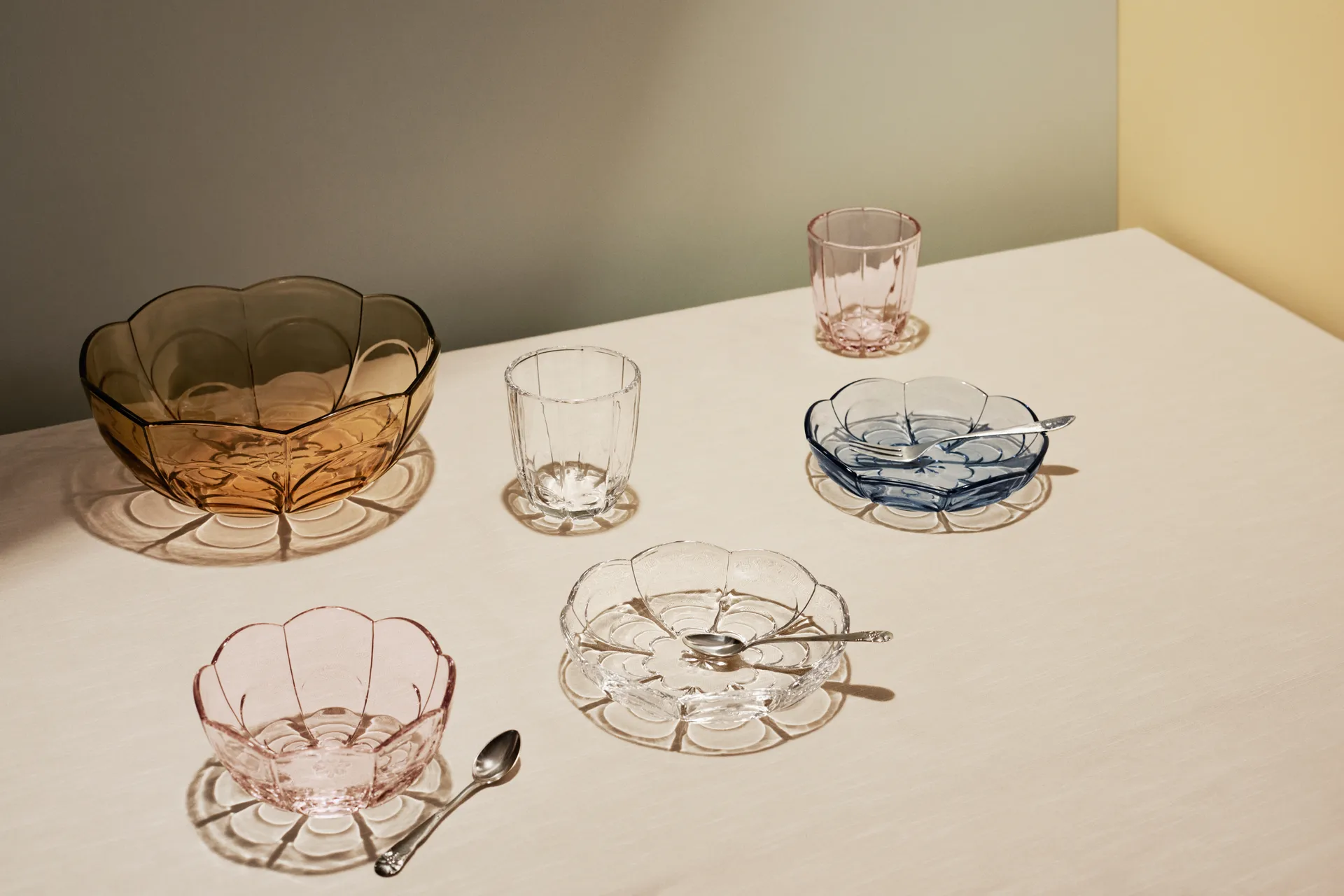 Lily dessert plate Ø16 cm 2-pack, Clear Holmegaard