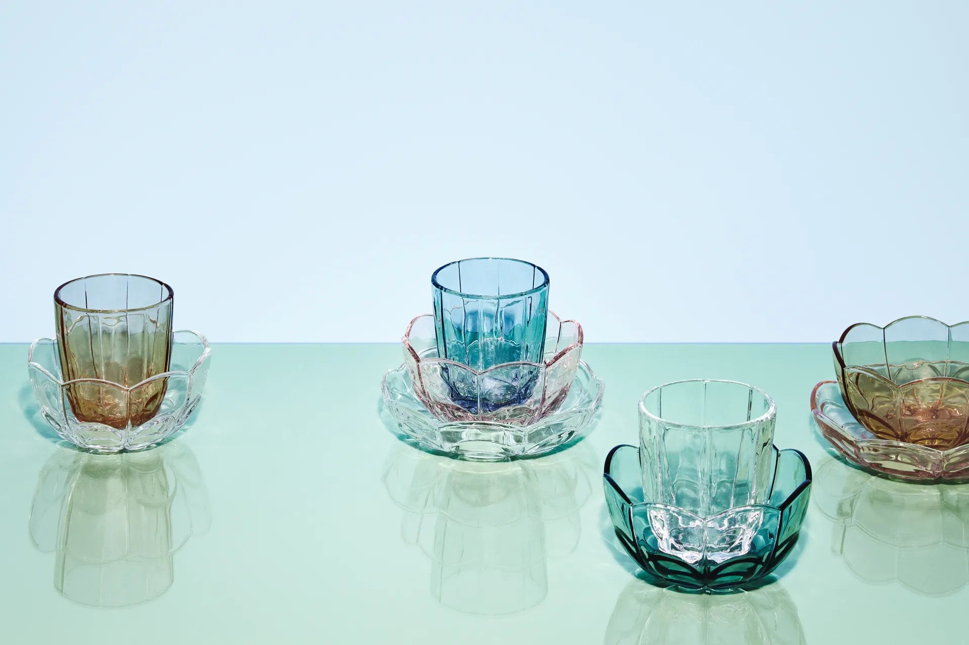 Lily dessert plate Ø16 cm 2-pack, Clear Holmegaard