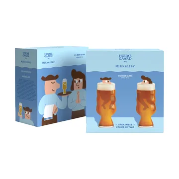 Mikkeller IPA beer glasses 2-pack - 50 cl - Holmegaard