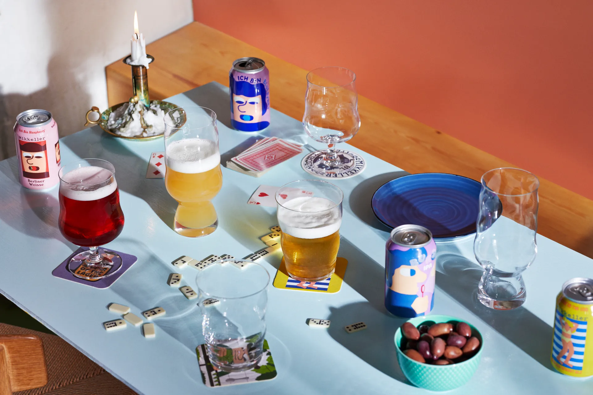 Mikkeller IPA beer glasses 2-pack, 50 cl Holmegaard