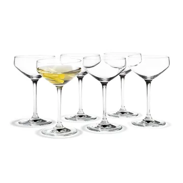Perfection martini Glass 29 cl 6 pack - Clear - Holmegaard