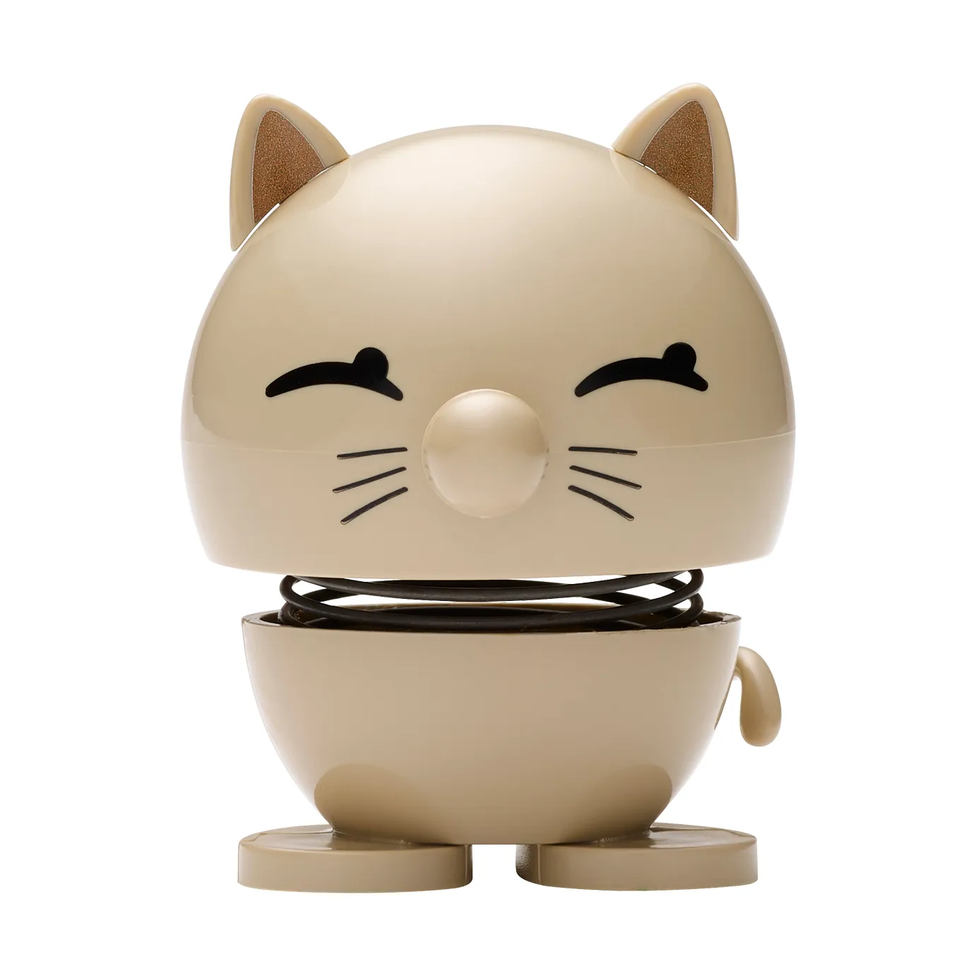 Hoptimist Cat figure 7.3 cm, Latte Hoptimist