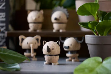 Hoptimist figure S - Leopard, oak - Hoptimist