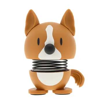 Hoptimist figure XS - Corgi, brown - Hoptimist