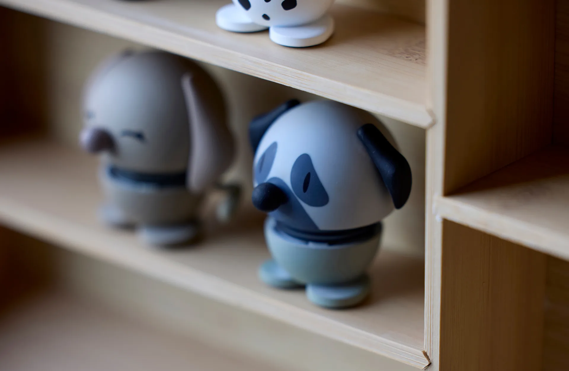 Hoptimist figure XS, Pug, grey Hoptimist
