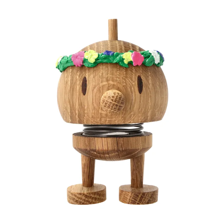 Hoptimist Flower Bumble figurine S - Oak - Hoptimist
