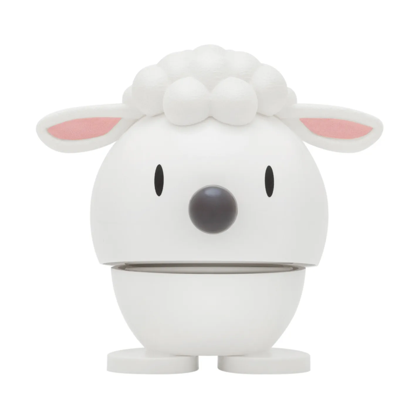 Hoptimist Lambert figure 7.4 cm, White Hoptimist