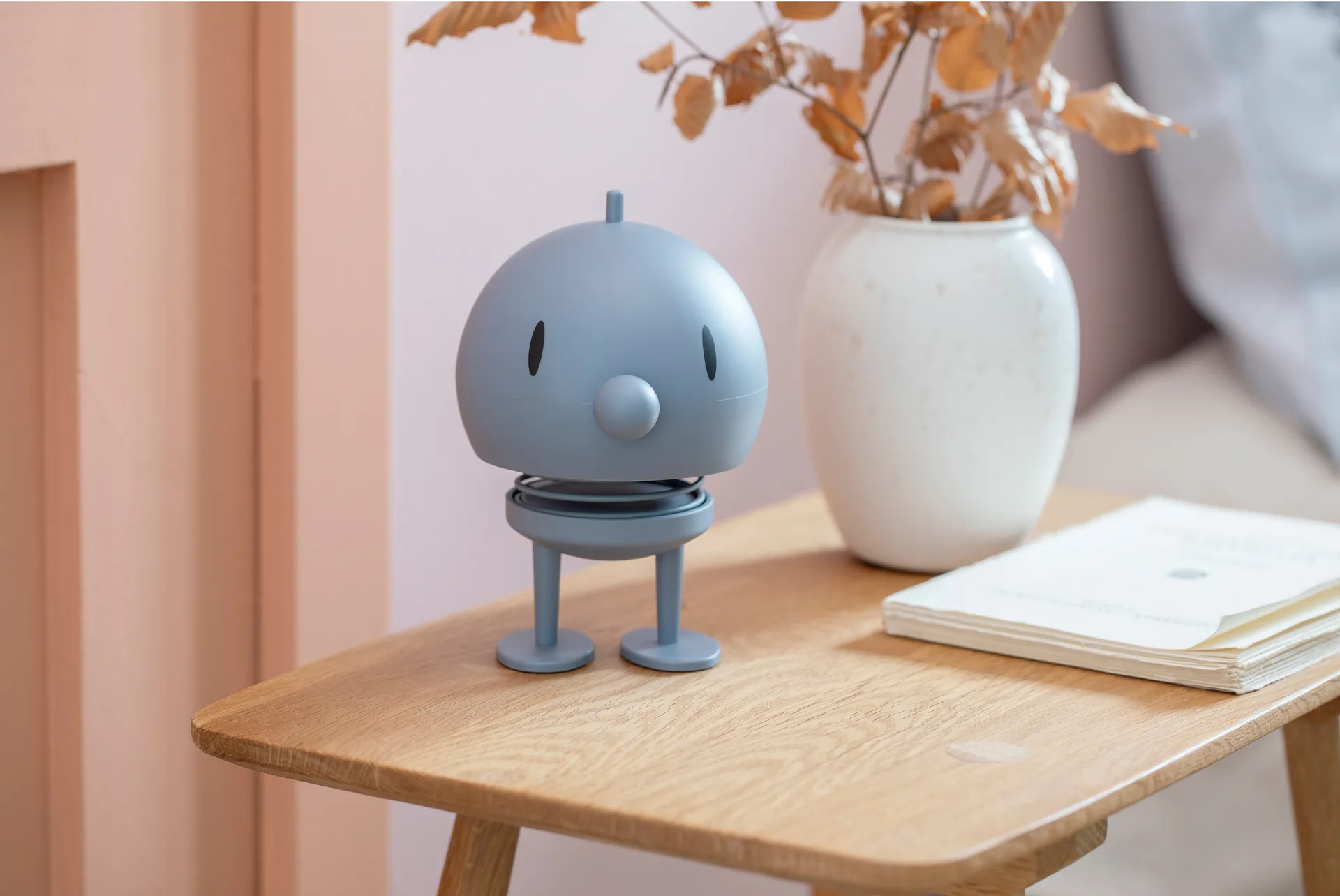 Hoptimist Soft Bumble L figure, Sky Hoptimist