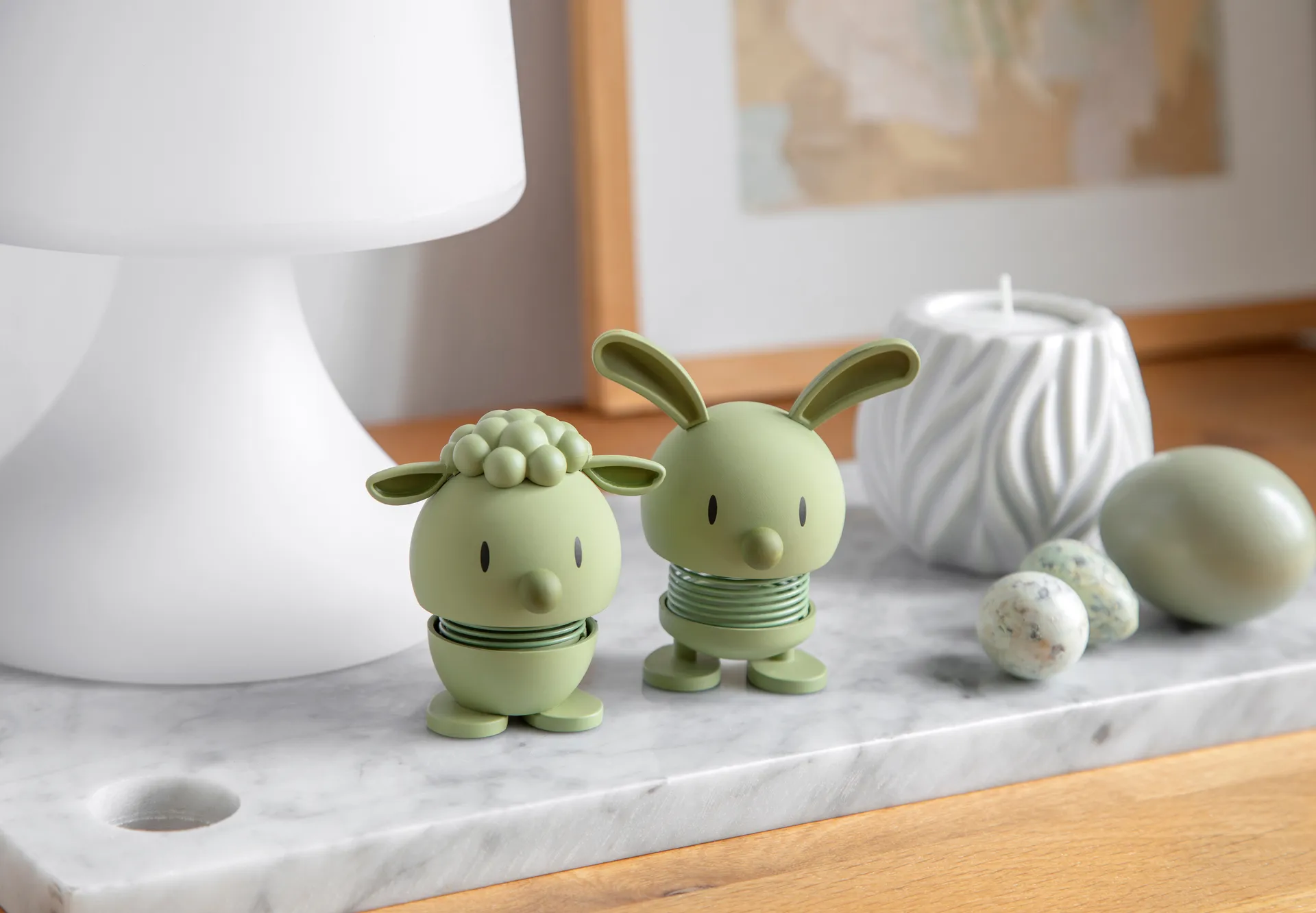 Hoptimist Soft Lambert S figure, Olive Hoptimist