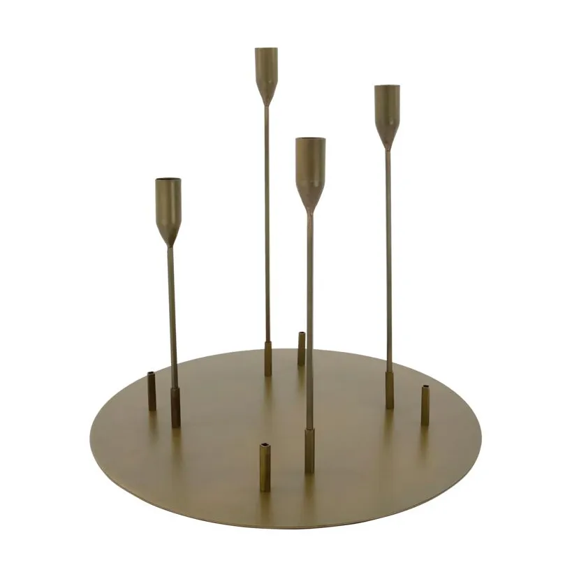 Advent candle sticks Ø40 cm, Antique brass House Doctor