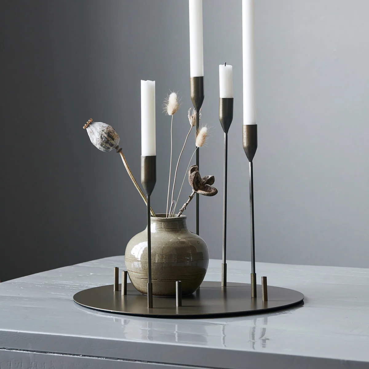 Advent candle sticks Ø40 cm, Antique brass House Doctor