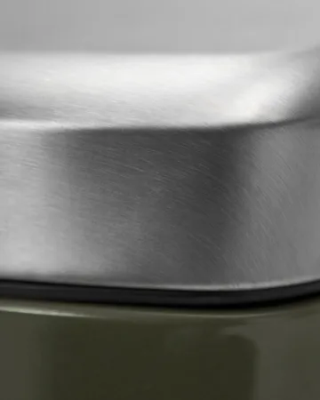 Black waste bin - Deep green, 27x36x46 cm - House Doctor