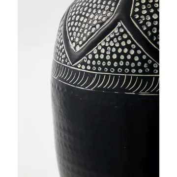 Bloss vase 38 cm - Black - House Doctor