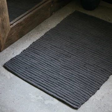 Chindi rug 60x90 cm - Grey - House Doctor