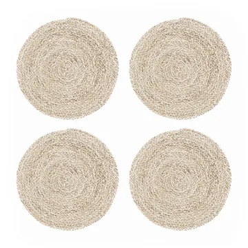 Circle placemat grass 4-pack - Nature - House Doctor