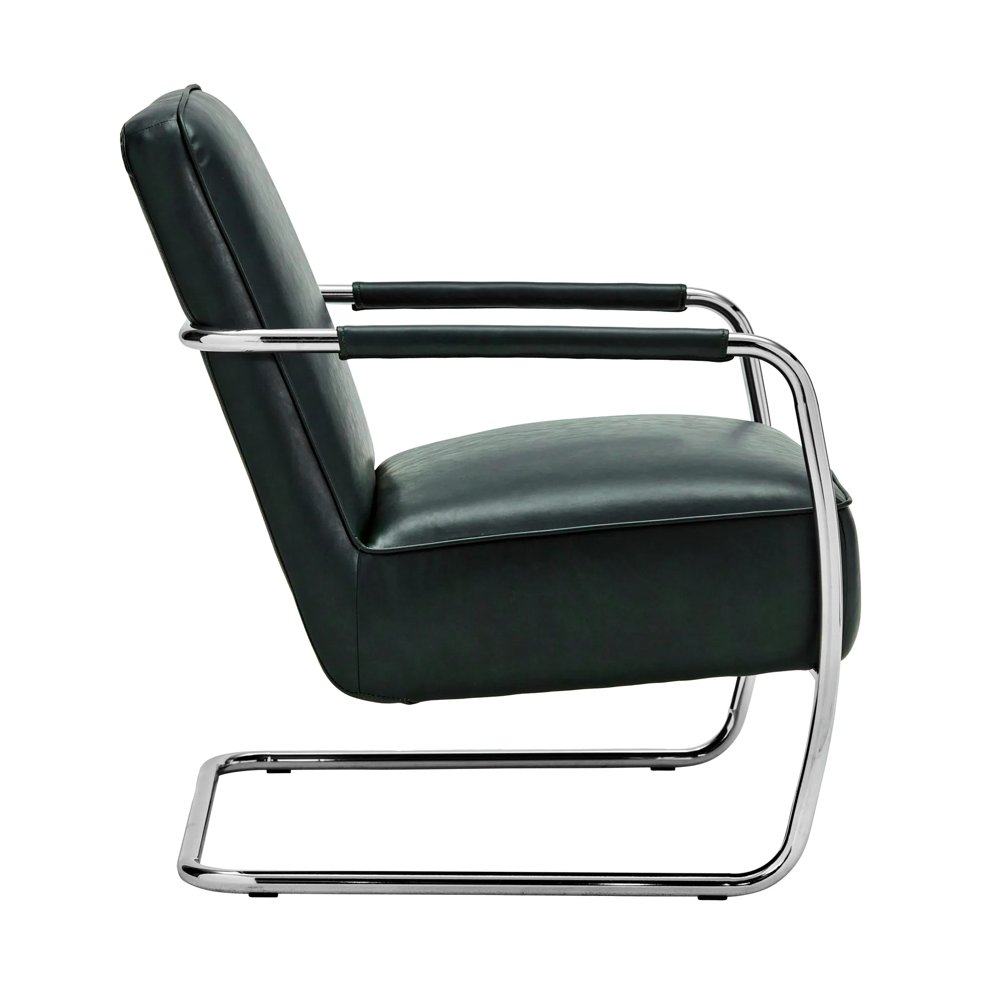 Comma lounge chair, Dark green House Doctor