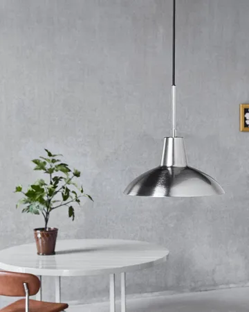 Desk pendant lamp - Brushed silver colour, Ø32x31 cm - House Doctor