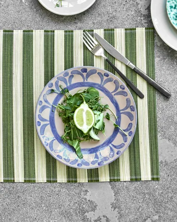 Diva breakfast plate Ø23 cm - Blue - House Doctor