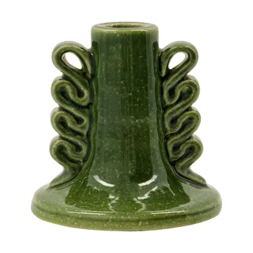 Diva candle holder 9.5 cm - Green - House Doctor