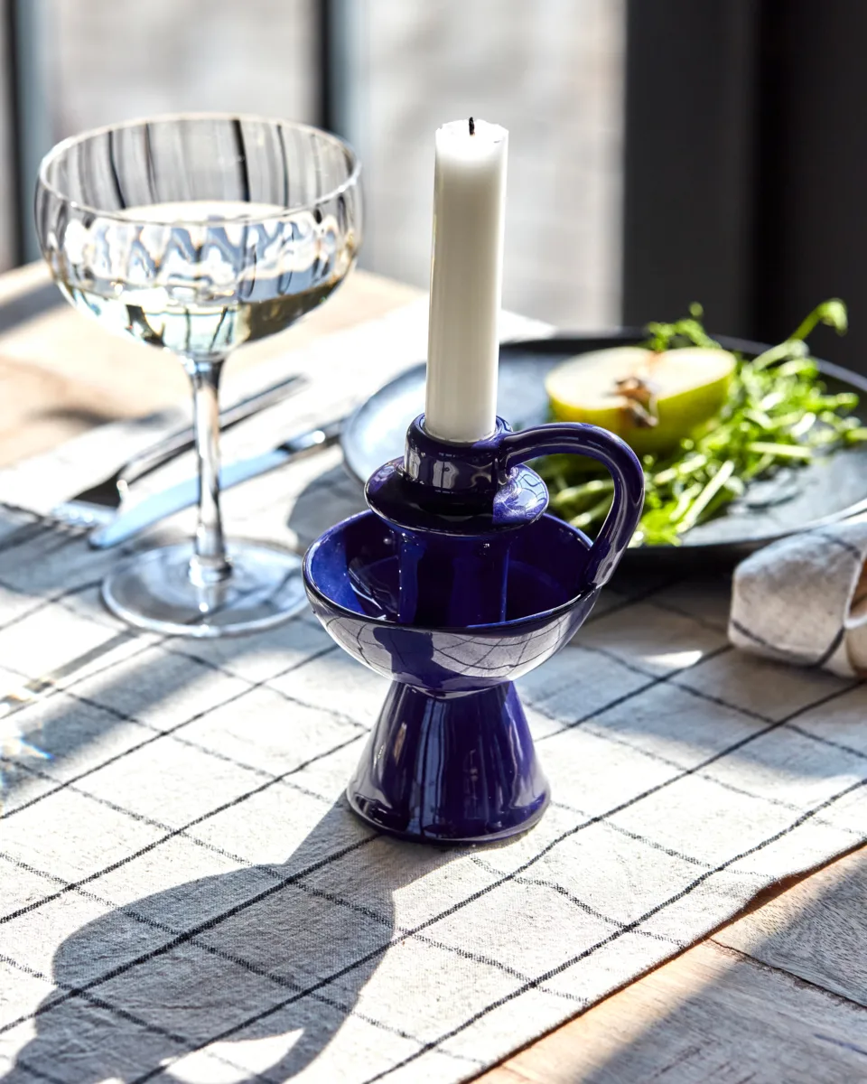 Diva candleholder 14 cm, Blue House Doctor