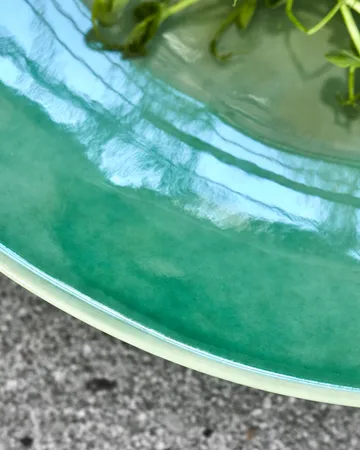 Diva plate Ø28 cm - Green - House Doctor