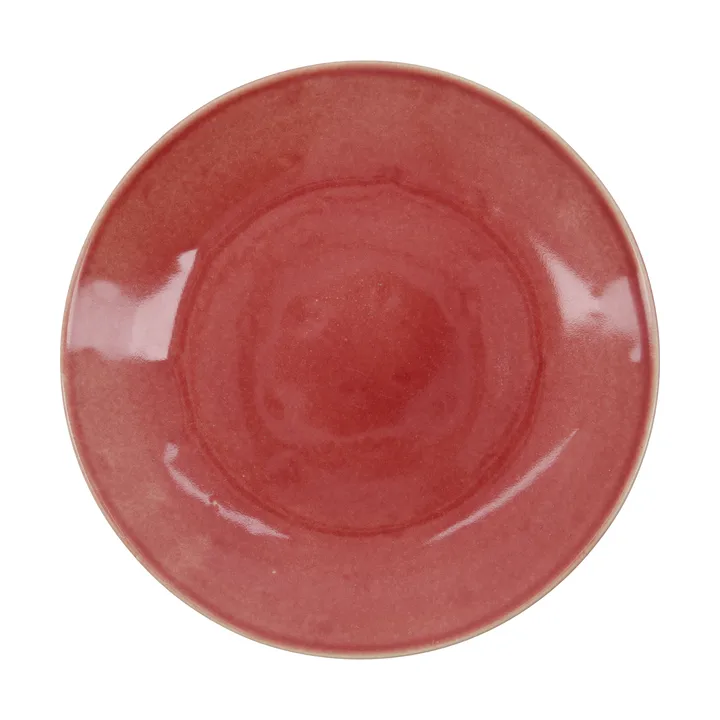 Diva plate Ø28 cm - Red - House Doctor
