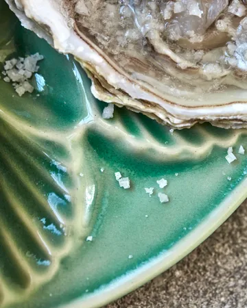 Diva serving platter Ø25 cm - Green - House Doctor