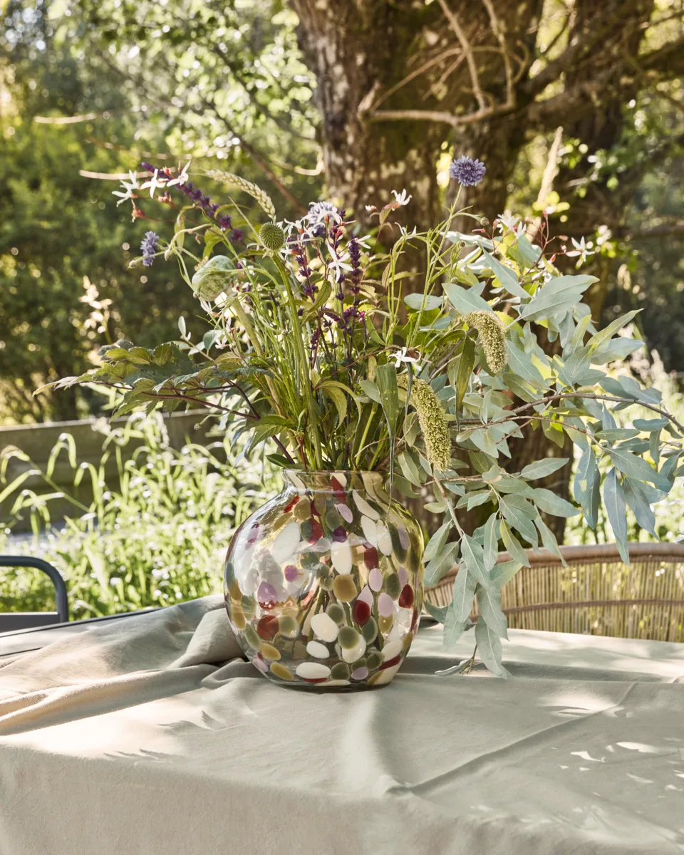 Dot vase 23 cm, Multi House Doctor