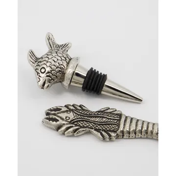 Fish bar set 2 pieces - Antique silver - House Doctor