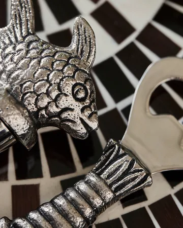 Fish bar set 2 pieces - Antique silver - House Doctor