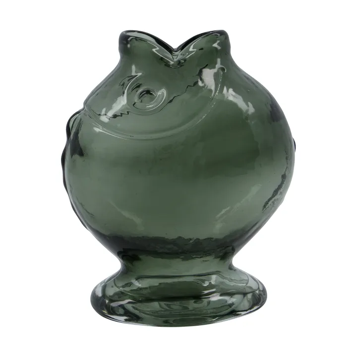 Fish vase 17.5 cm - Smoky grey - House Doctor