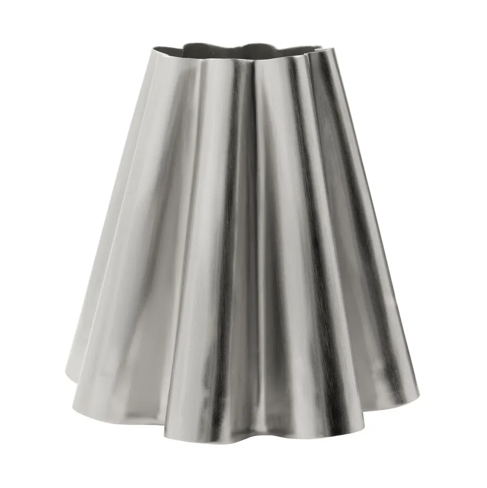Flola lampshade, Brushed silver colour, Ø16x16 cm House Doctor