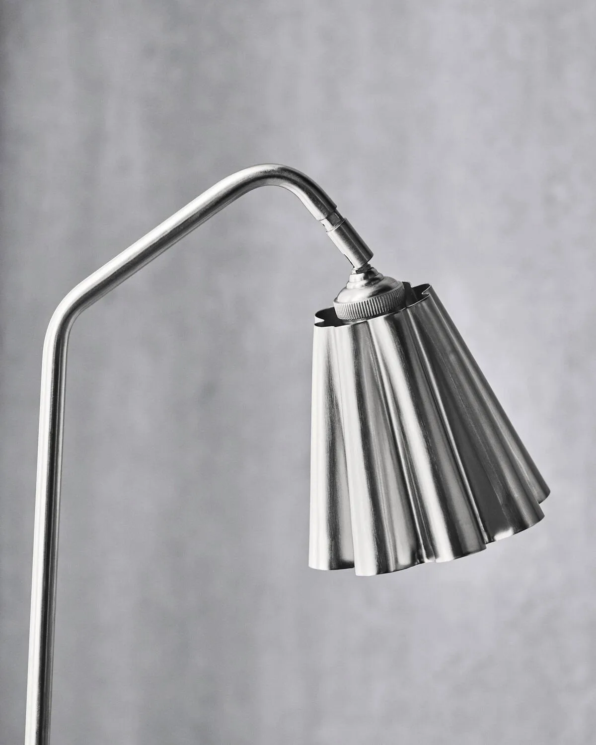 Flola lampshade, Brushed silver colour, Ø16x16 cm House Doctor
