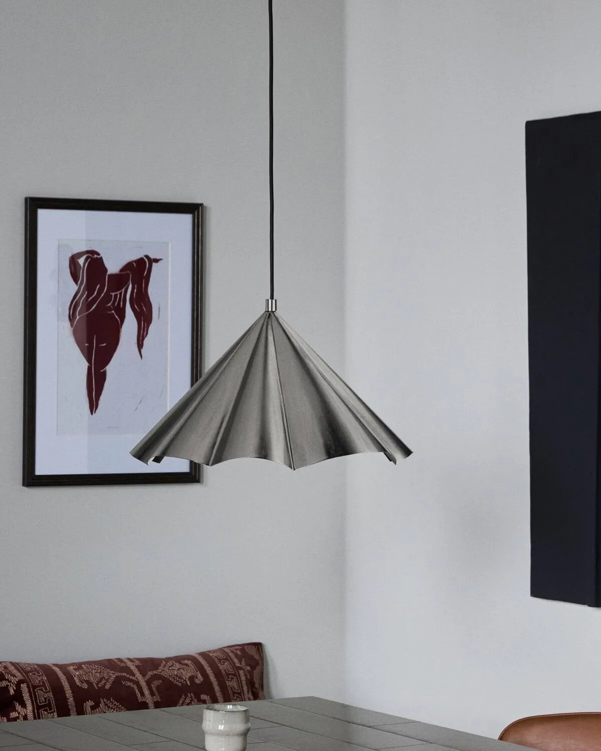 Flola pendant Ø50 cm, Brushed silver-coloured House Doctor
