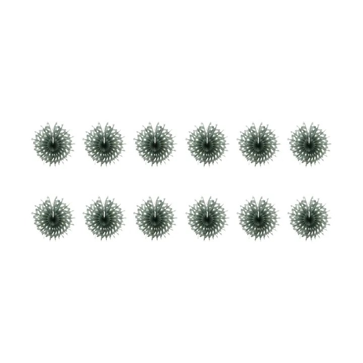 Fold paper stars 12-pack - Green - House Doctor
