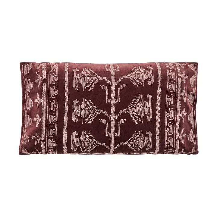 Harlov decorative cushion - Dark chocolate, 40x80 cm - House Doctor