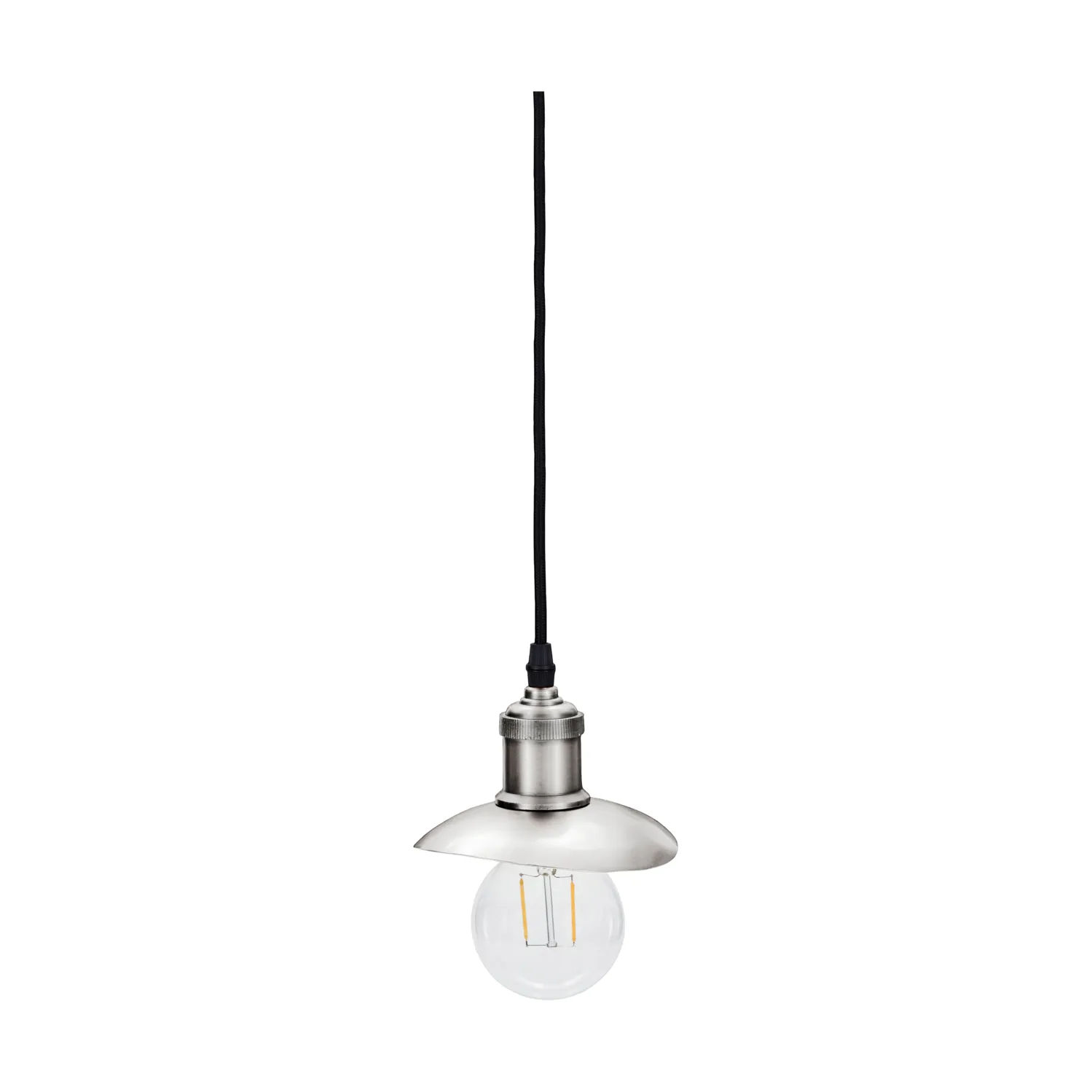 Hatt lampshade 13x14 cm, Brushed silver, 13x14x3 cm House Doctor