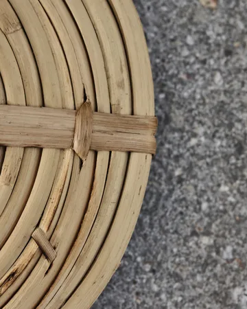 House doctor basket with lid 2 parts - Nature - House Doctor