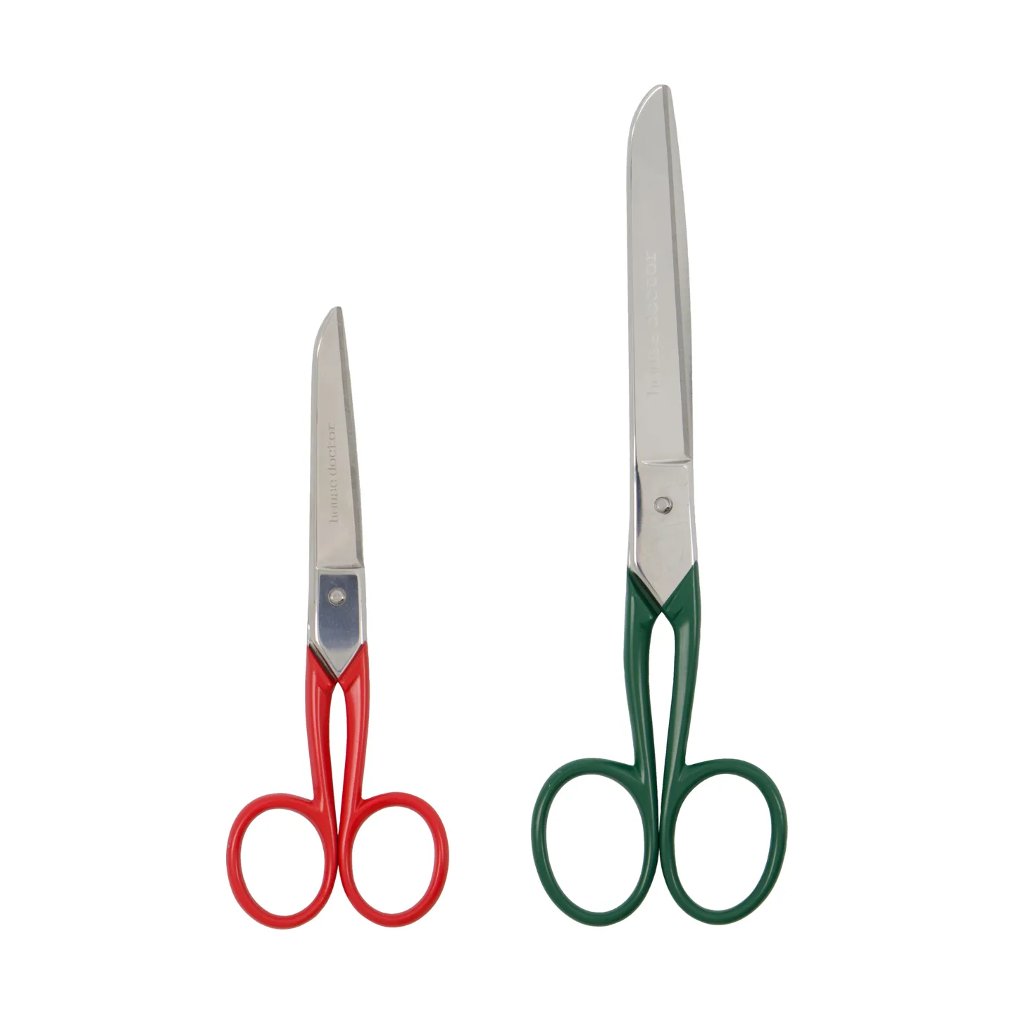 House Doctor scissors 2 pieces, Red, green House Doctor