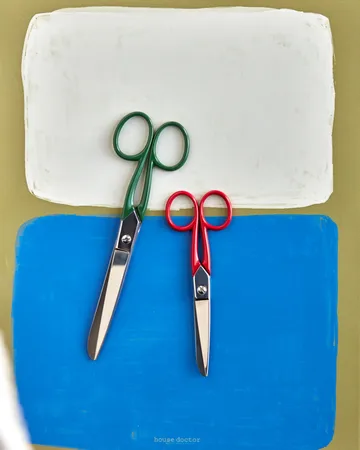 House Doctor scissors 2 pieces - Red, green - House Doctor