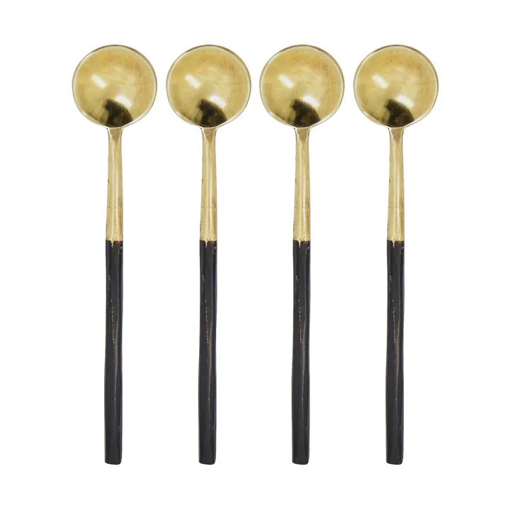 House Doctor spoon 4-pack - Antique brass - House Doctor