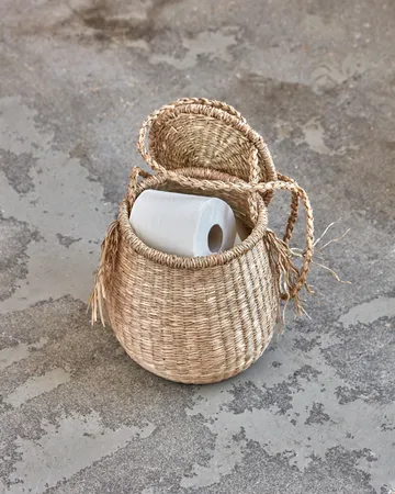 Isa storage basket Ø23 cm - Nature - House Doctor