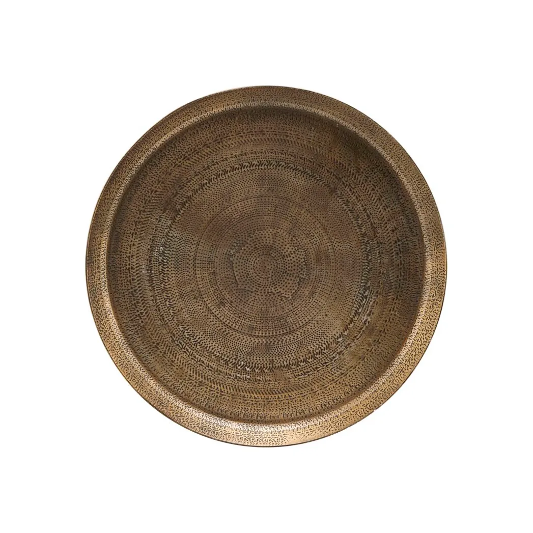 Jhansi tray Ø29 cm, brass House Doctor