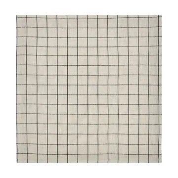 Join tablecloth 150x150 cm - Black-off white - House Doctor