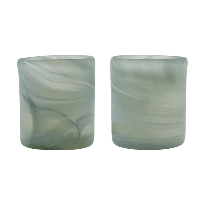 Kae tealight holder Ø7x8 cm - Grey - House Doctor