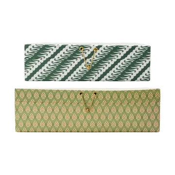 Keep storage boxes khaki-green - 2 pieces - House Doctor