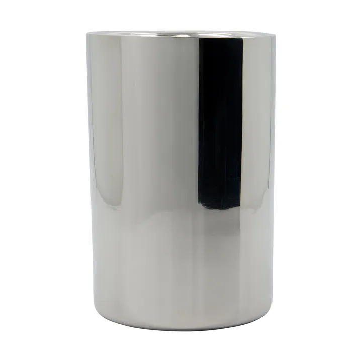 Kett wine cooler Ø12.5x18 cm - Silver finish - House Doctor
