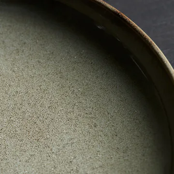 Lake serving plate Ø30 cm - Green - House Doctor