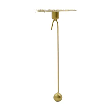 Leaves candle holder 4-pack - Antique brass colour - House Doctor