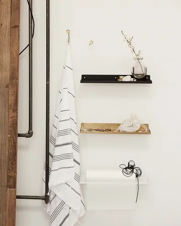 Ledge shelf 43 cm - brass - House Doctor